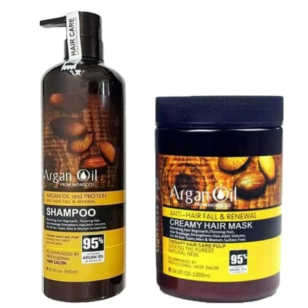 شامپو تقویتت کننده ANTI HAIR FALL AND RENEWAL ARGAN