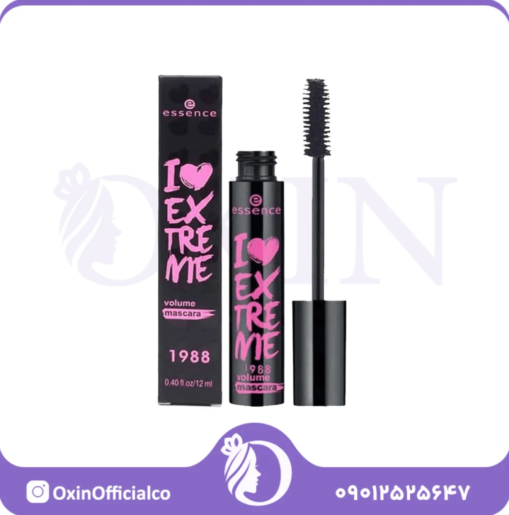 InShot_۲۰۲۵۰۶۰۴_۲۳۱۵۱۳۴۲۰ ریمل حجم دهنده I LOVE EXTREME CRAZY VOLUME ESSENSE - Image 1