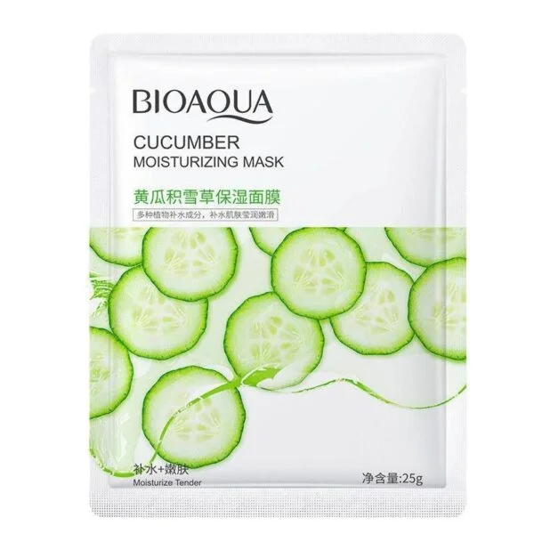 ماسک صورت ورقه‌ای CUCUMBER BIOAQUA