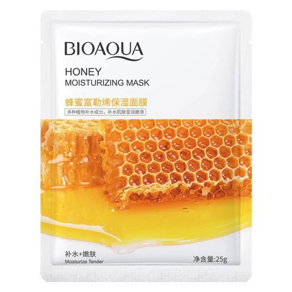 ماسک صورت ورقه‌ای HONEY BIOAQUA