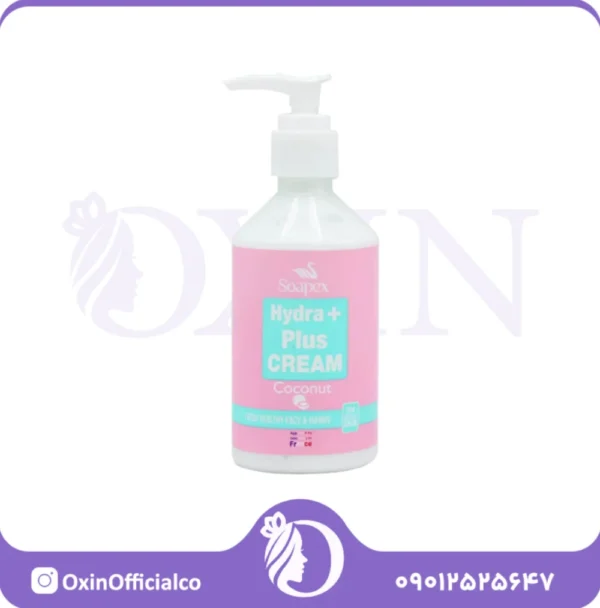 کرم آبرسان روغن نارگیل  HYDRA PLUS SOAPEX