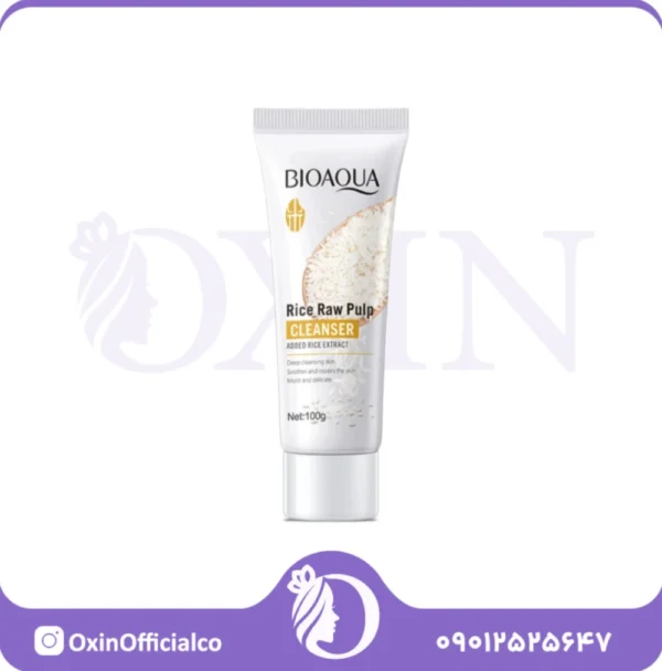 فوم شست و شو RICE ROW BIOAQUA